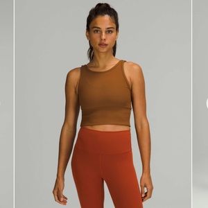 Lululemon Power Pivot Tank Top *Rib
Copper Brown